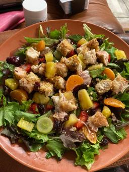 In Crusted Pecan Chicken Berry Salad