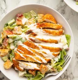 Grilled chicken Caesar salad